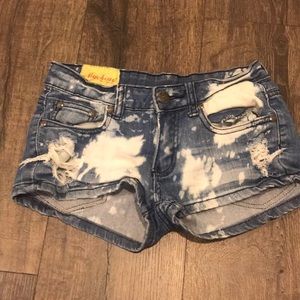 Machine: Blue Denim Jean Shorts Woman Sizes 26